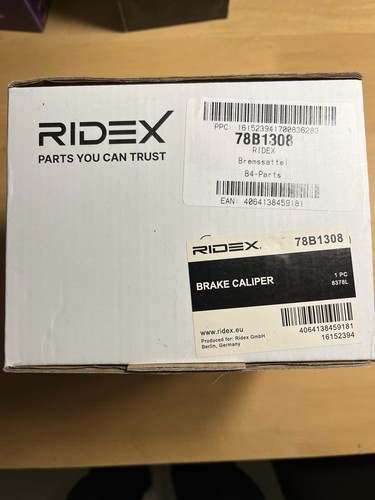 Ridex 78b1308 front left brake - ridex,
